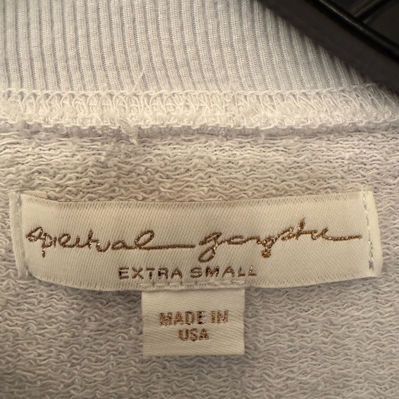 Spiritual Gangster Only Love Purplish Blue Women’s Sweatshirt Size XS - Picture 6 of 9